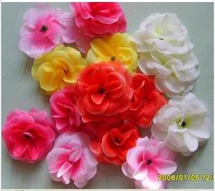 供应仿真花绢花玫瑰花头/婚庆用品/手工DIY/拍图道具/仿真茶花花朵